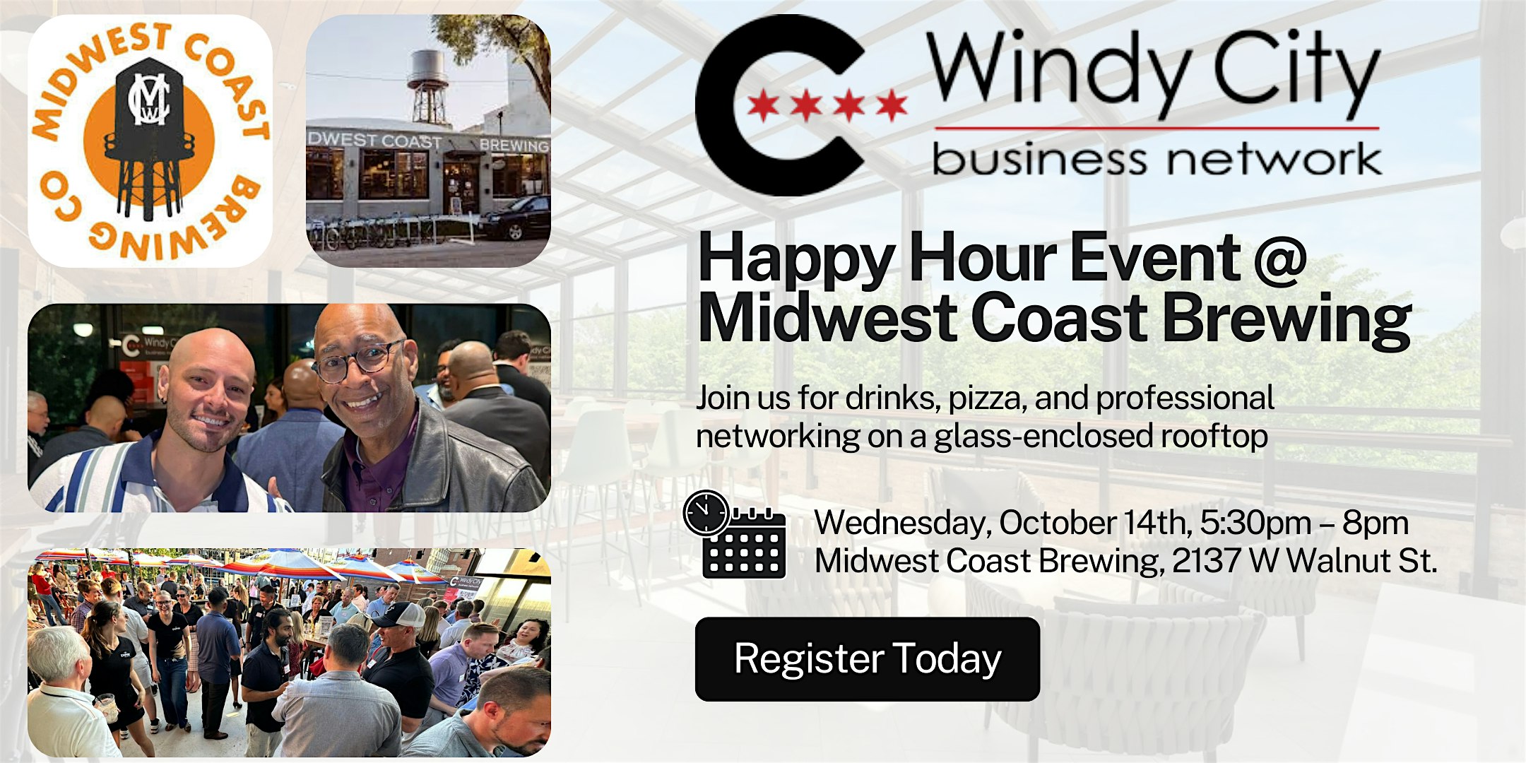 Windy City Business Network: Happy Hour @ Midwest Coast (October 14th)