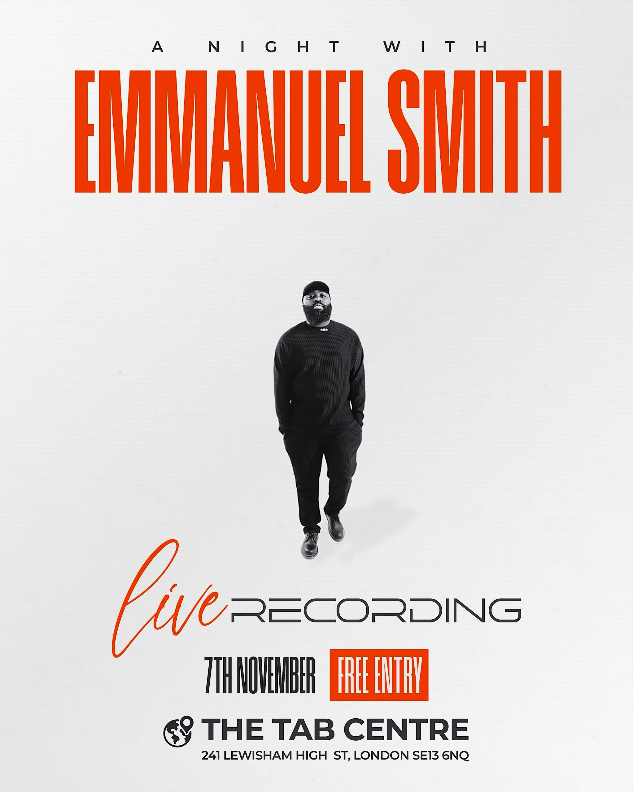 A NIGHT WITH EMMANUEL SMITH