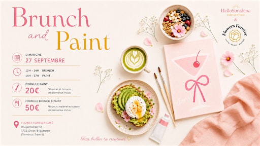 Brunch & Paint at Flowers Forever