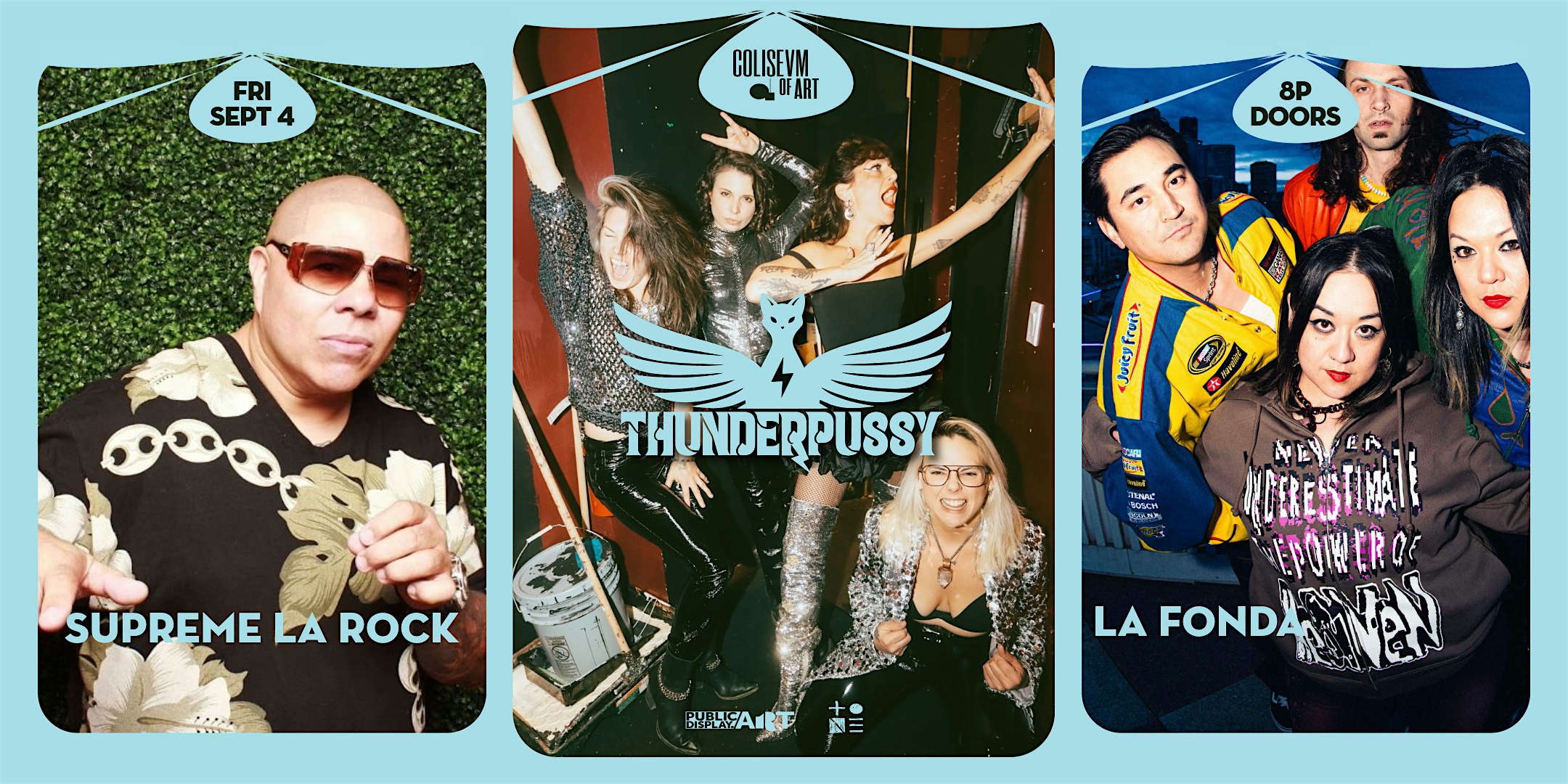 THUNDERPUSSY: LIVE at the Colisevm of Art