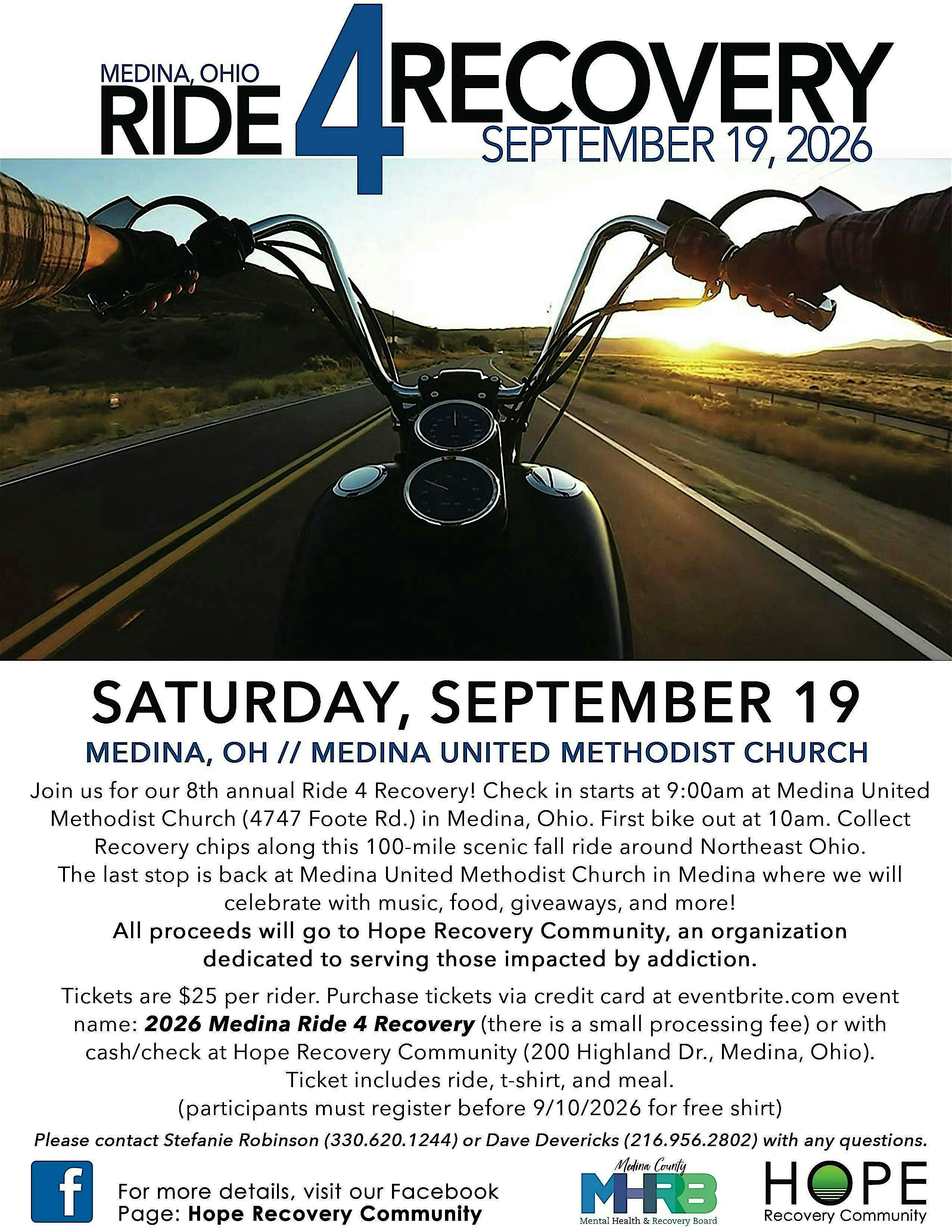 2026 Medina Ride 4 Recovery