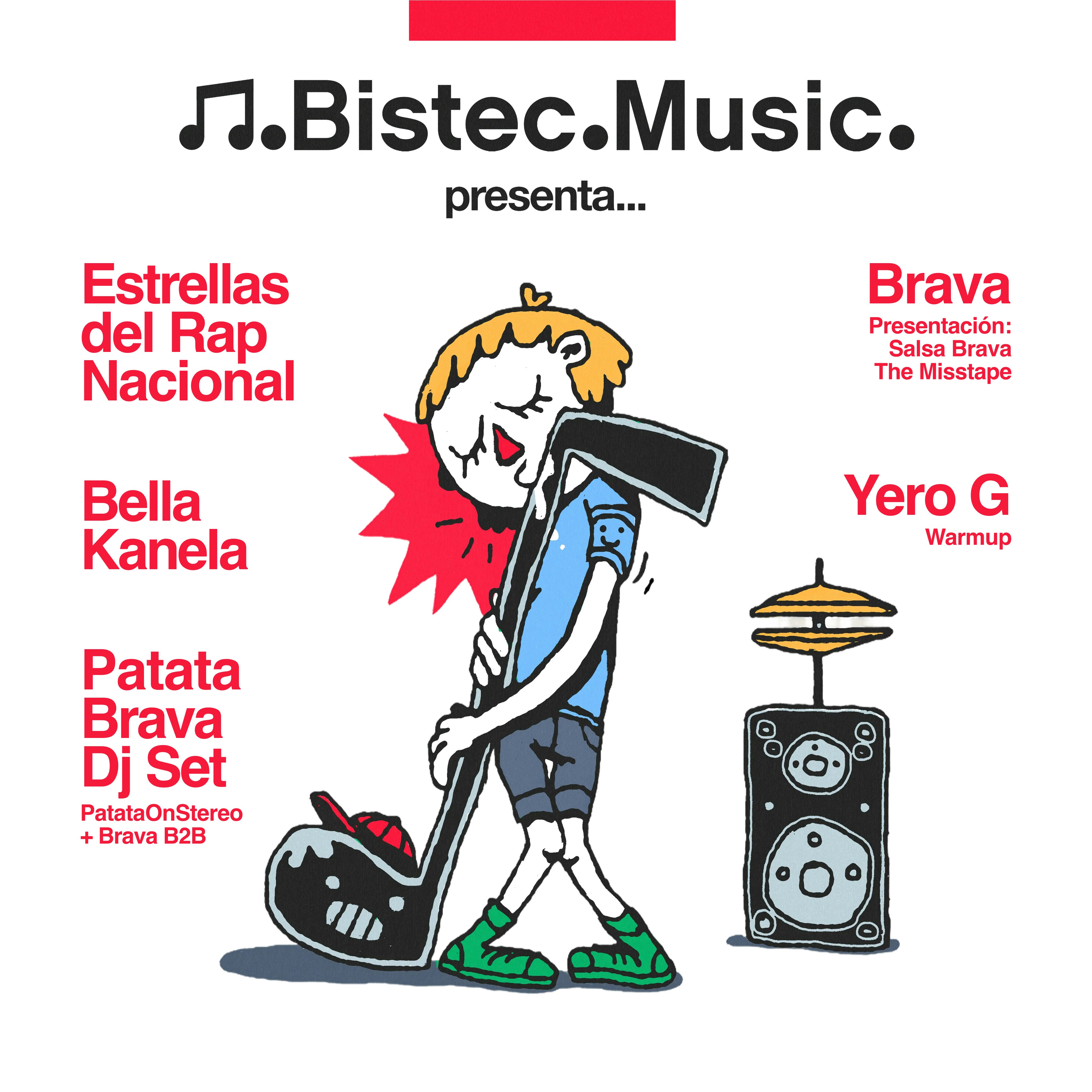 Estrellas del Rap Nacional + Bella Kanela + Brava