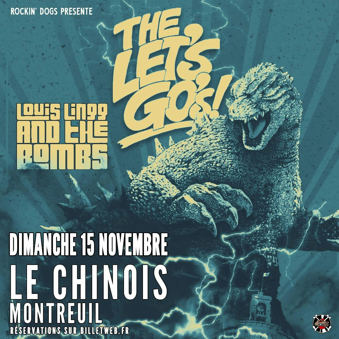 The Let's Go's + Louis Lingg and the Bombs