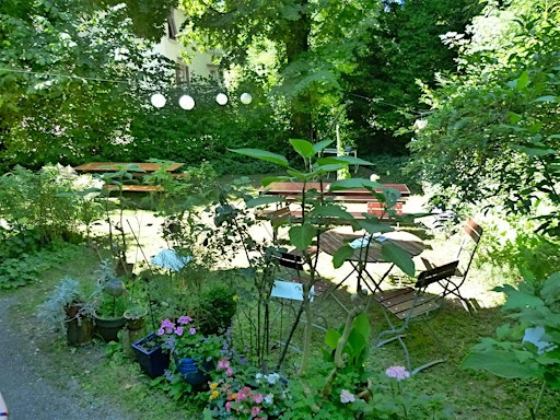 Besuch im Gartenparadies