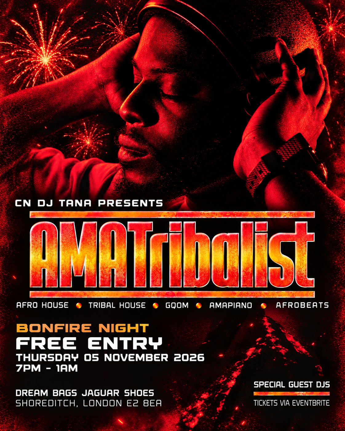 AMATribalist - Afro & Tribal House - Bonfire Night