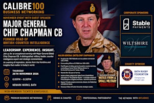 Calibre 100 November Event with Major General Chip Chapman: The Front Line