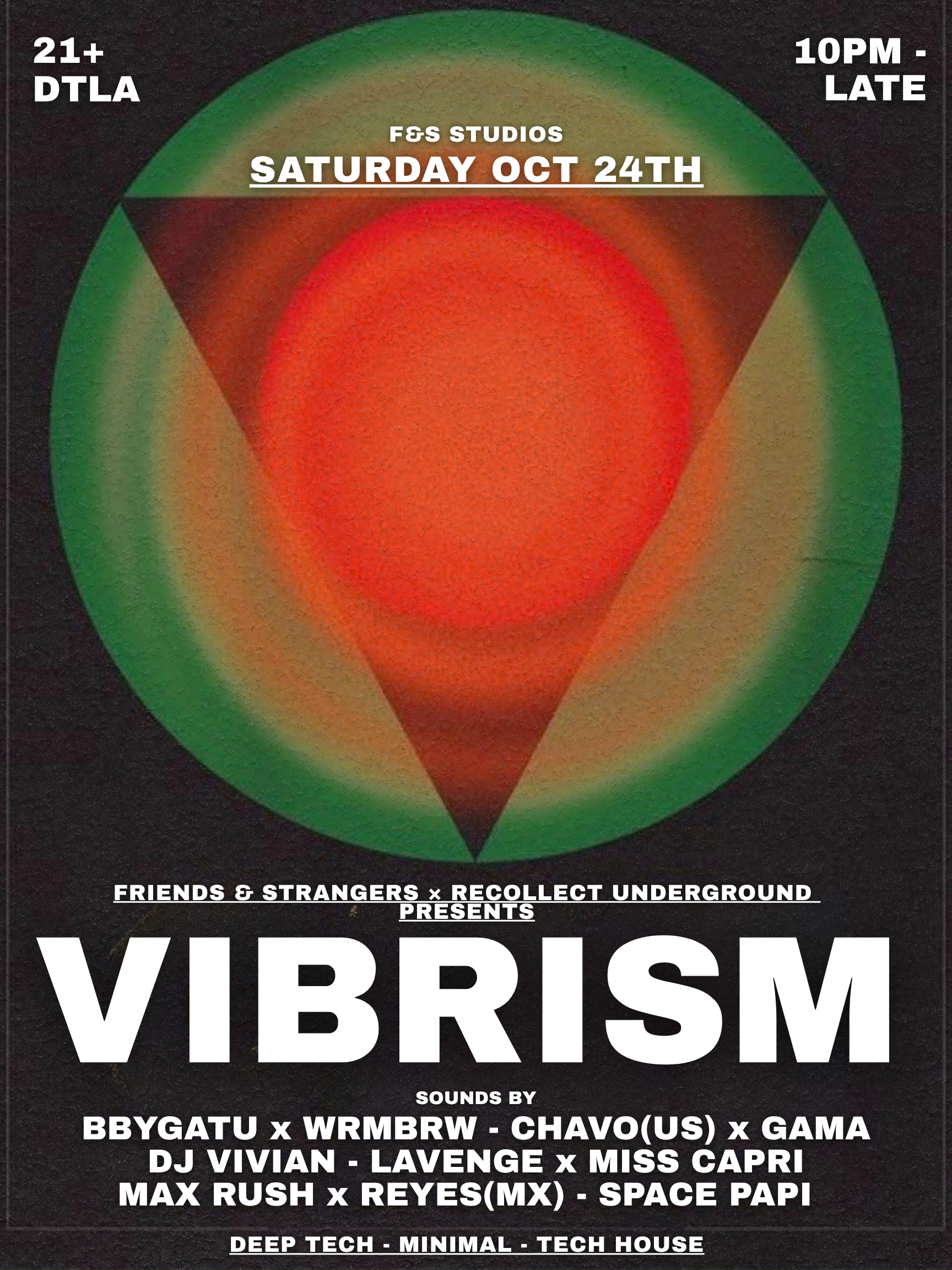 VIBRISM  : F&S X RECOLLECT  UNDERGROUND