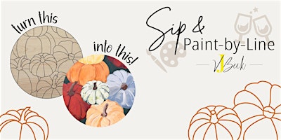 Sip and Paint-by-Line with VJBeck