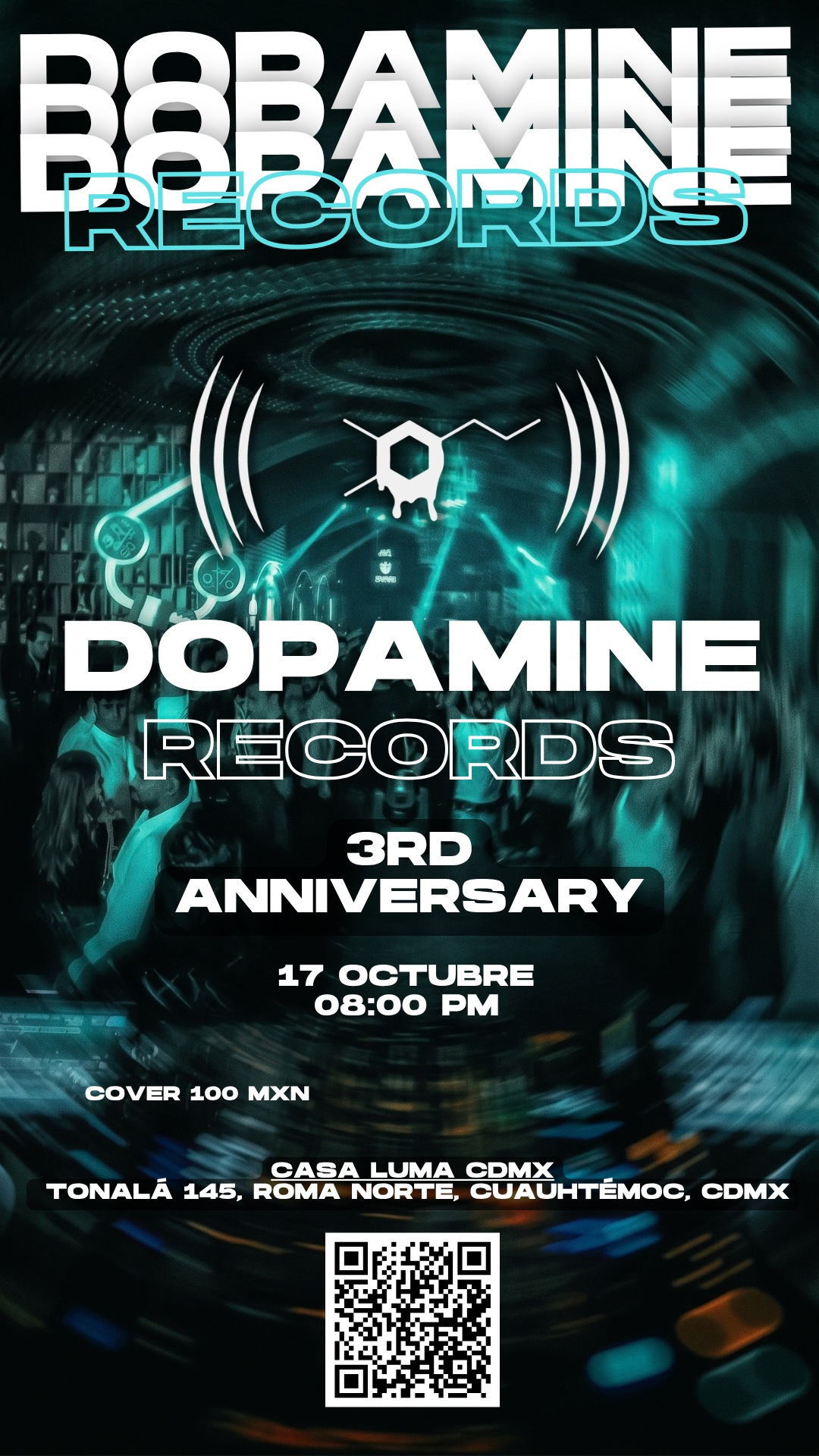 DOPAMINE RECORDS: TERCER ANIVERSARIO