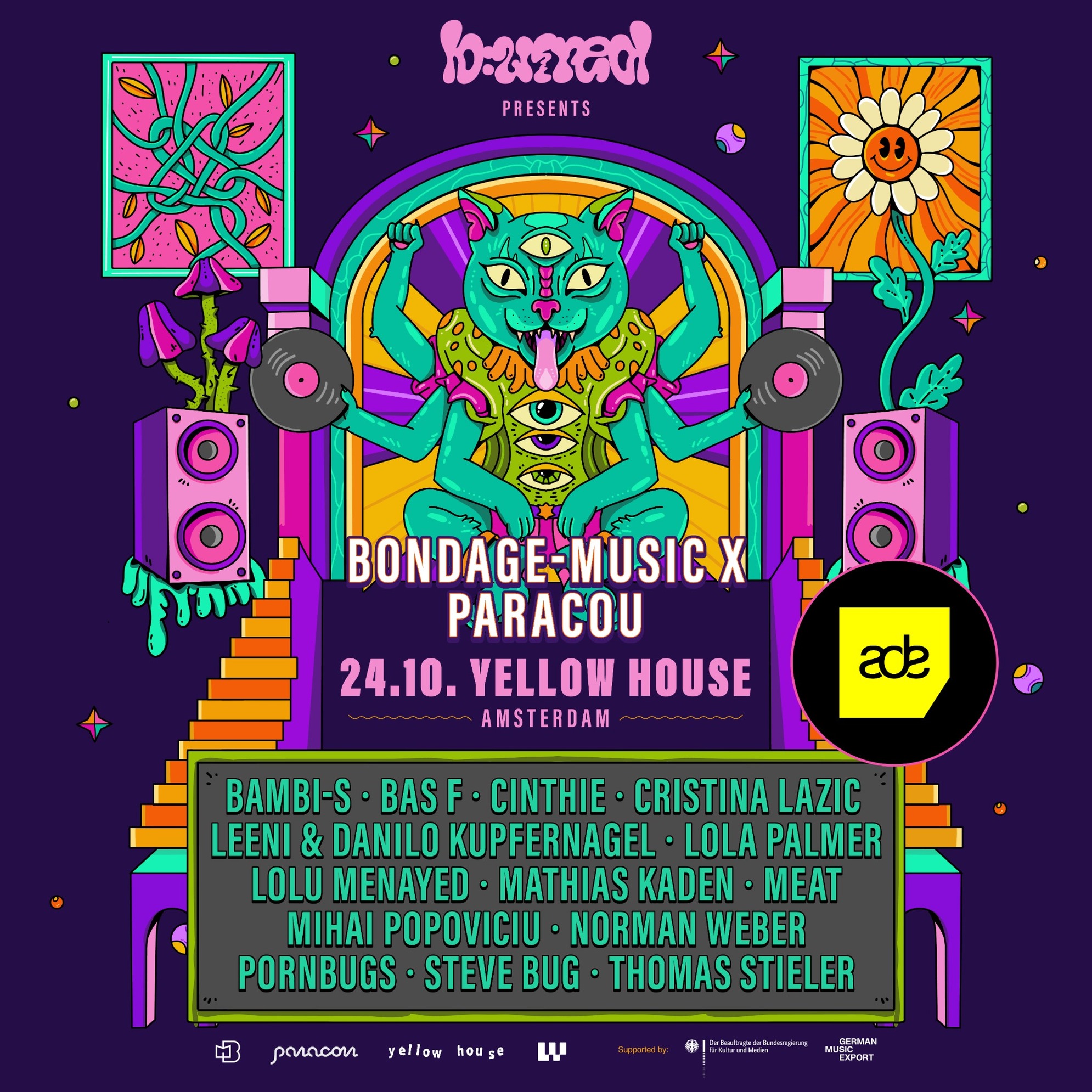 b:wired presents: Bondage-Music x Paracou