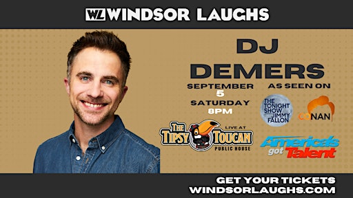 DJ Demers LIVE Comedy At Tipsy Toucan (Sep 5th)