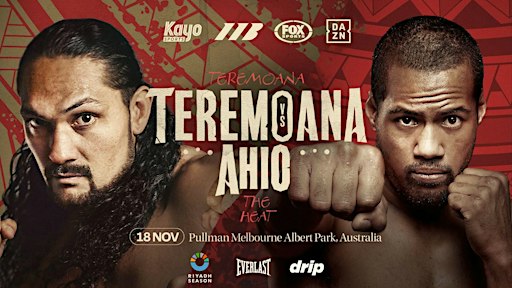 Matchroom Boxing Live in Melbourne on November 18, 2026