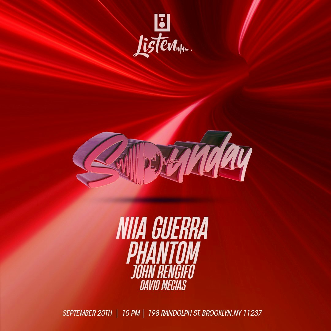 SUNDAY'S AT LISTEN BROOKLYN