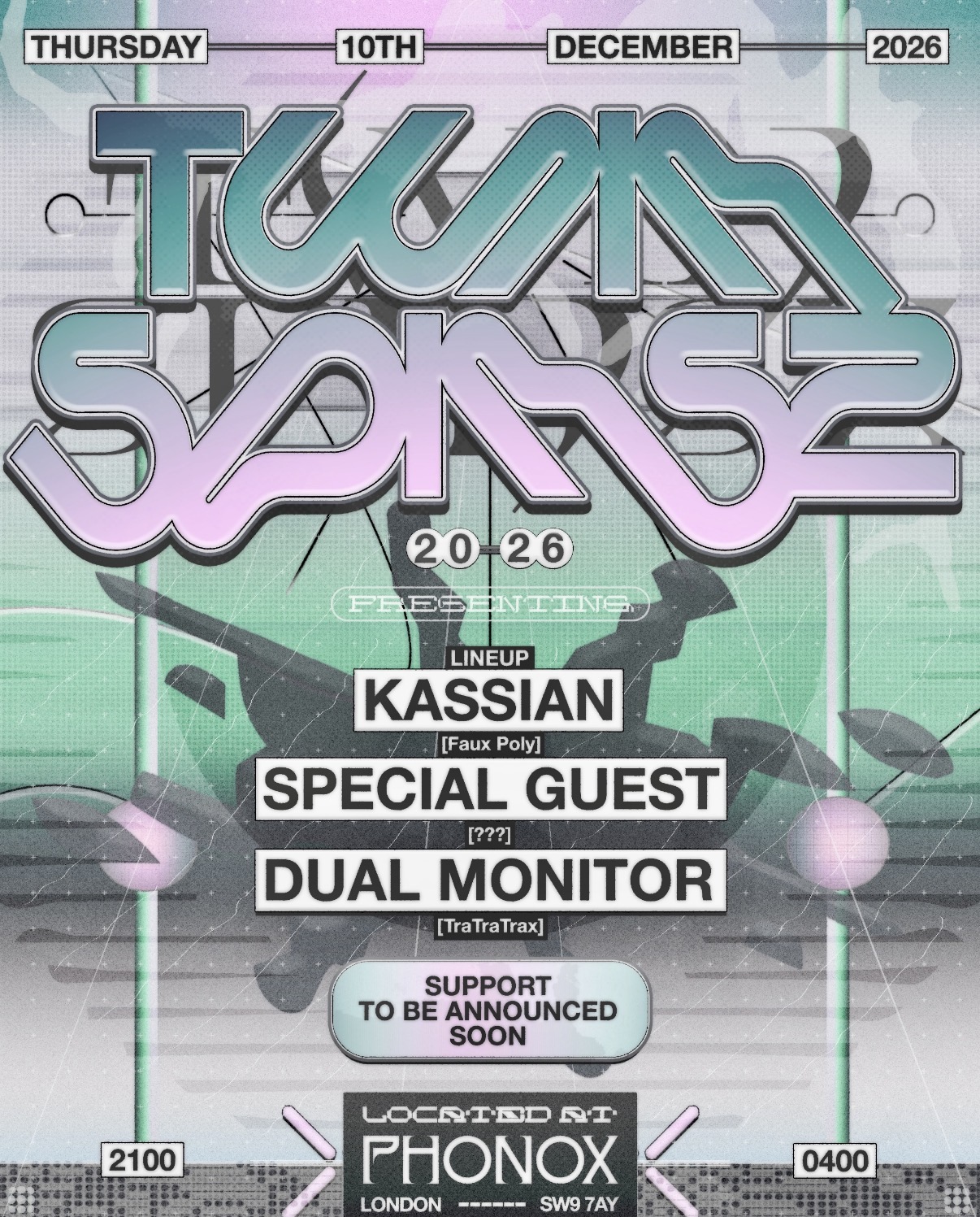 Twinspinsz ↠ Kassian, Special Guest & Dual Monitor  