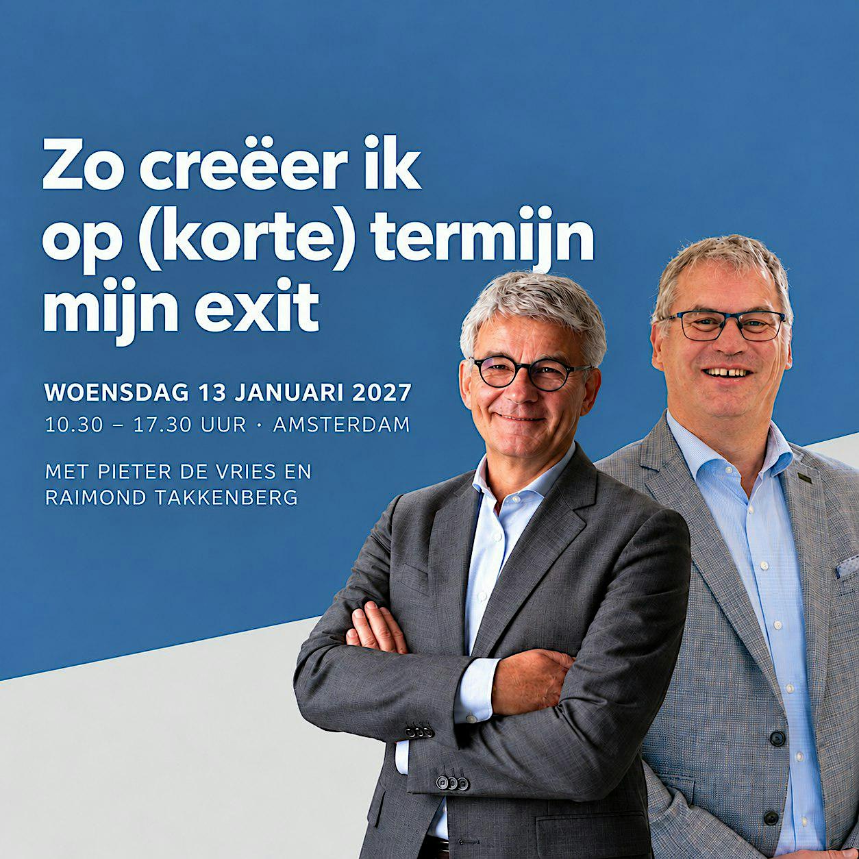 Exit Ready Strategiedag | Bereid jouw bedrijf voor op verkoop