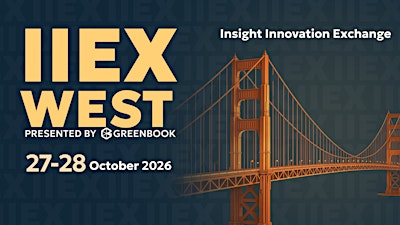IIEX West 2026 - Market Research, Insights & Analytics Conference