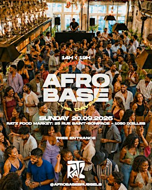 AFROBASE: THE DAY PARTY • 20.09 •  RATZ FOOD MARKET • FREE ENTRANCE!