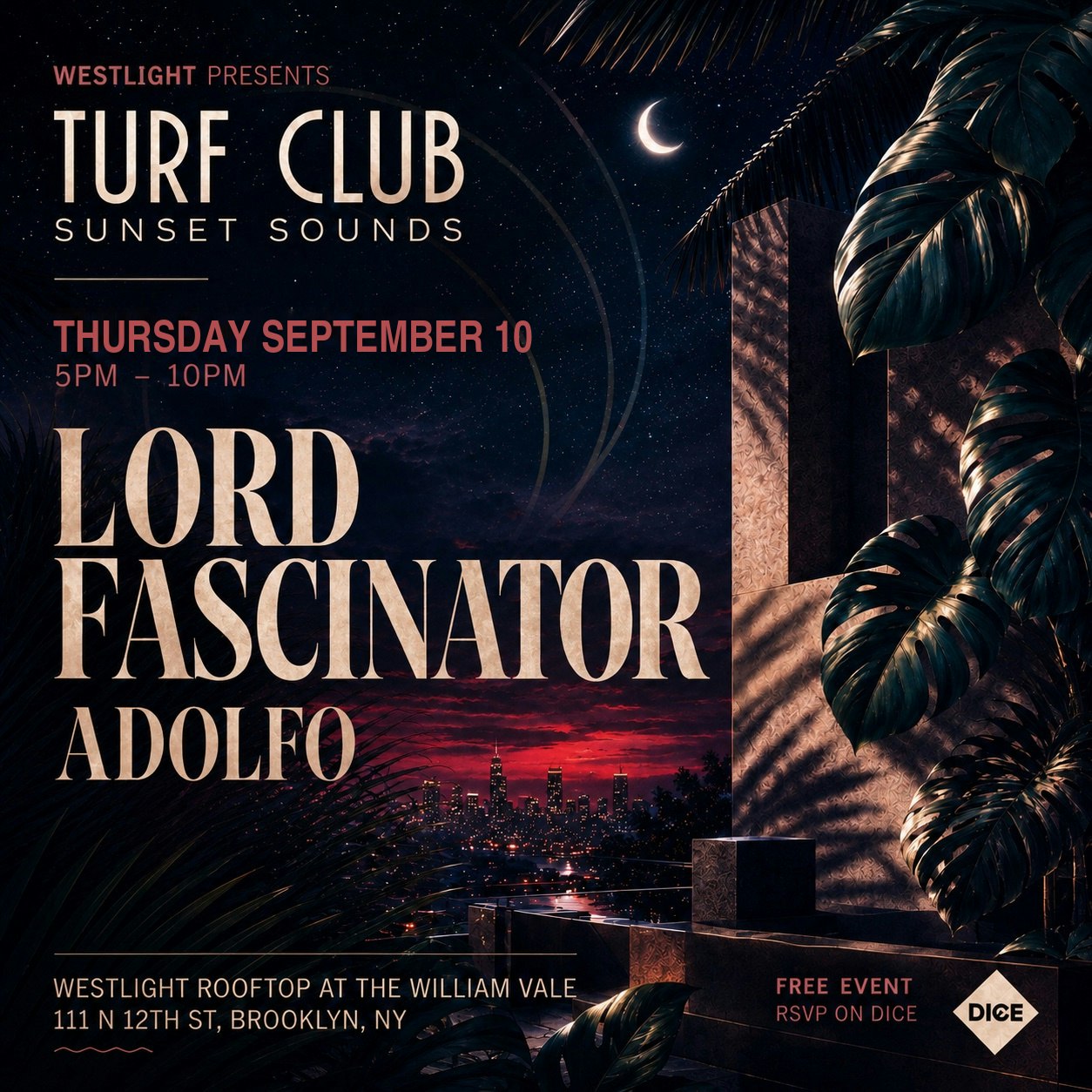 TURF CLUB: SUNSET SOUNDS