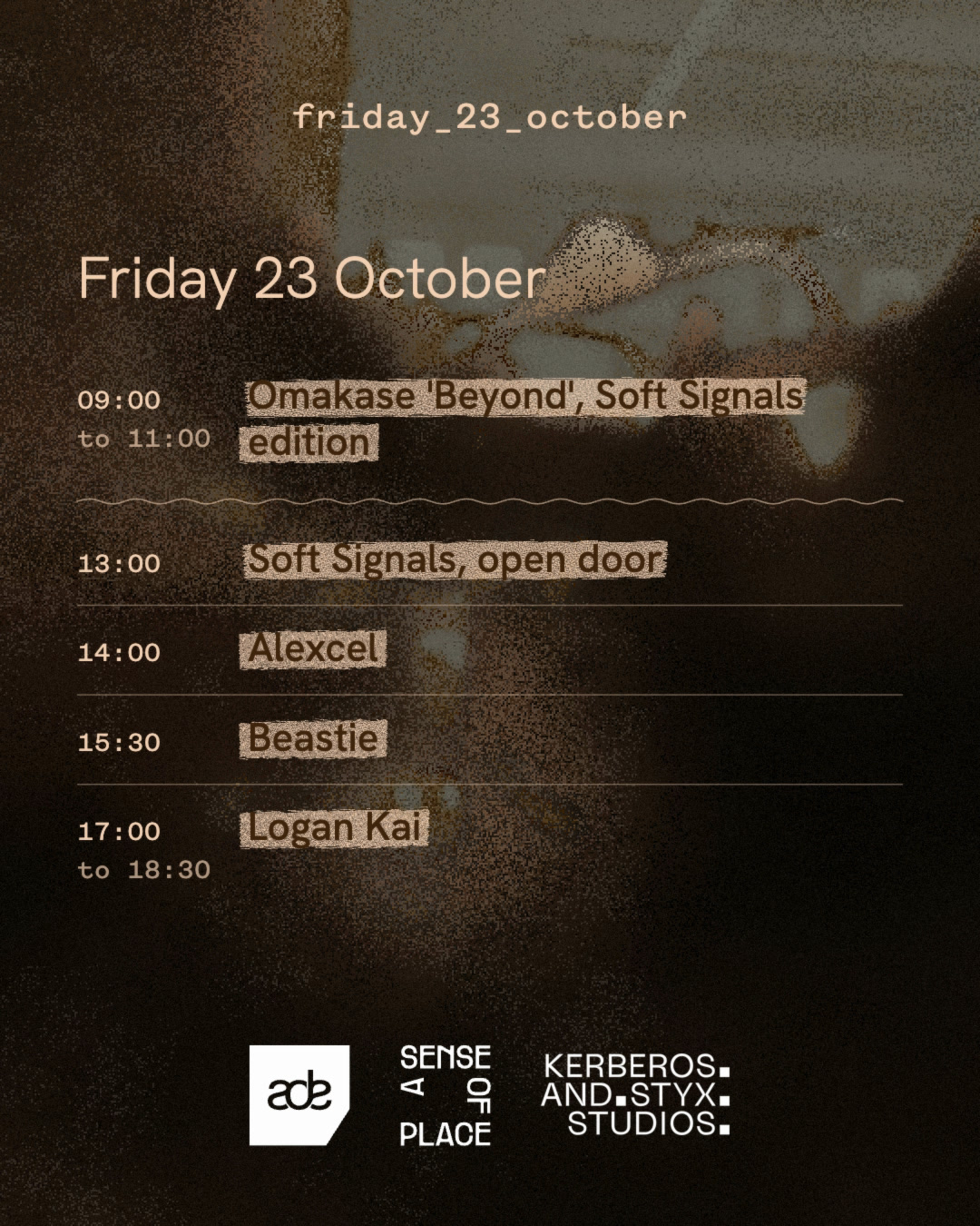 a Sense of Place presents: Soft Signals