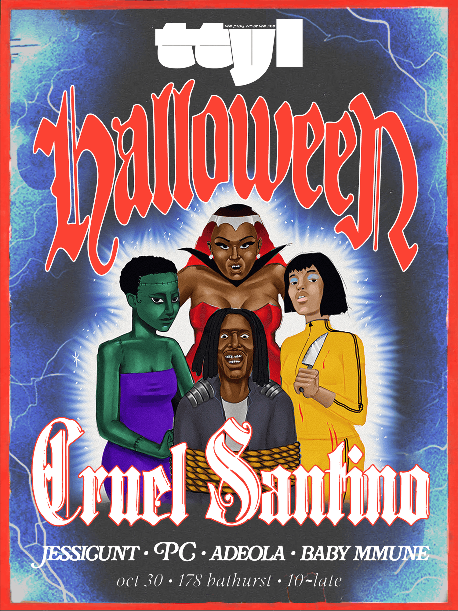 TTYL HALLOWEEN: CRUEL SANTINO