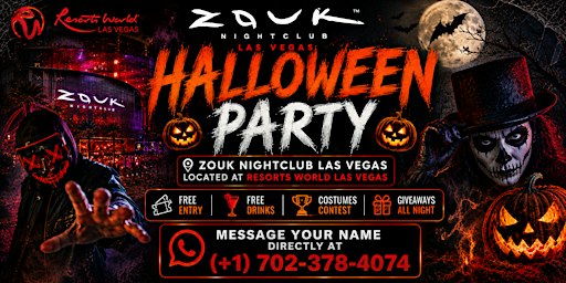 HALLOWEEN PARTY AT ZOUK NIGHTCLUB @RESORTS WORLD