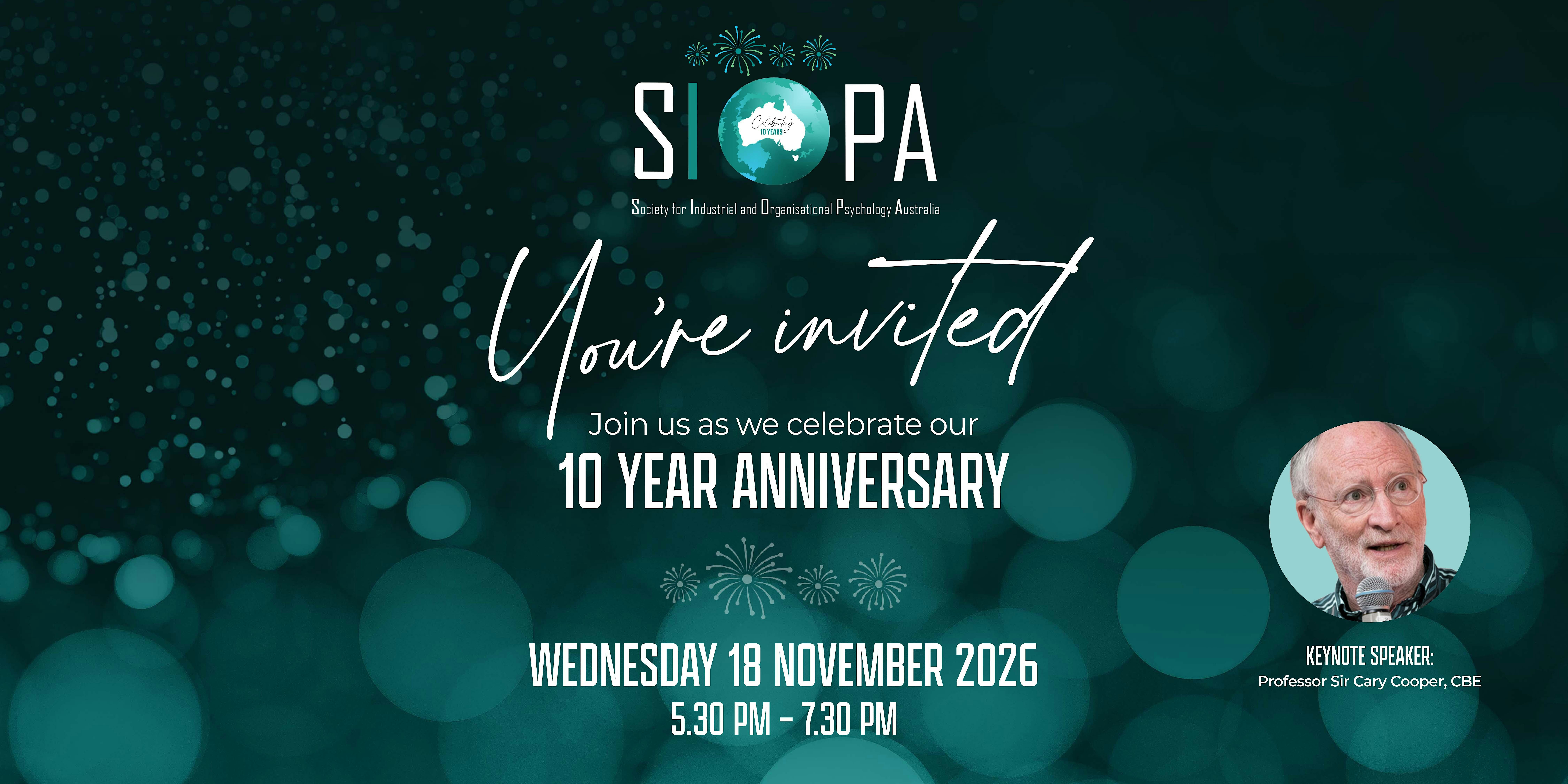 SIOPA 10-Year Celebration Event (Sydney)