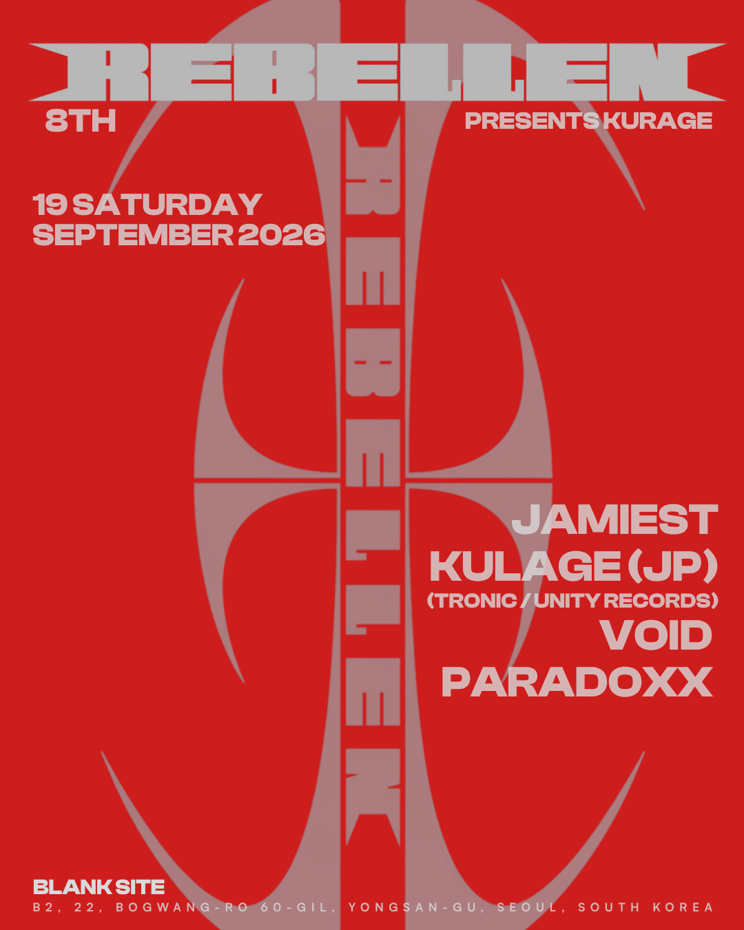 REBELLEN 8th: Kulage