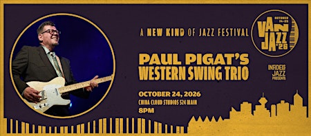 Infidels Jazz Presents: Paul Pigat's Western Swing Trio at China Cloud