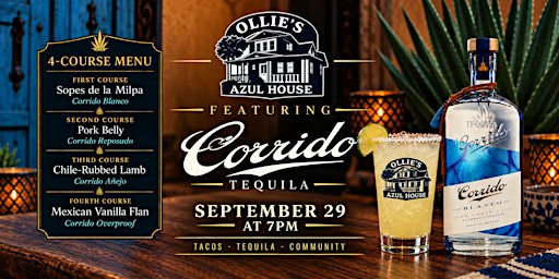 A Culinary Run: Chef's Dinner with Corrido Tequila