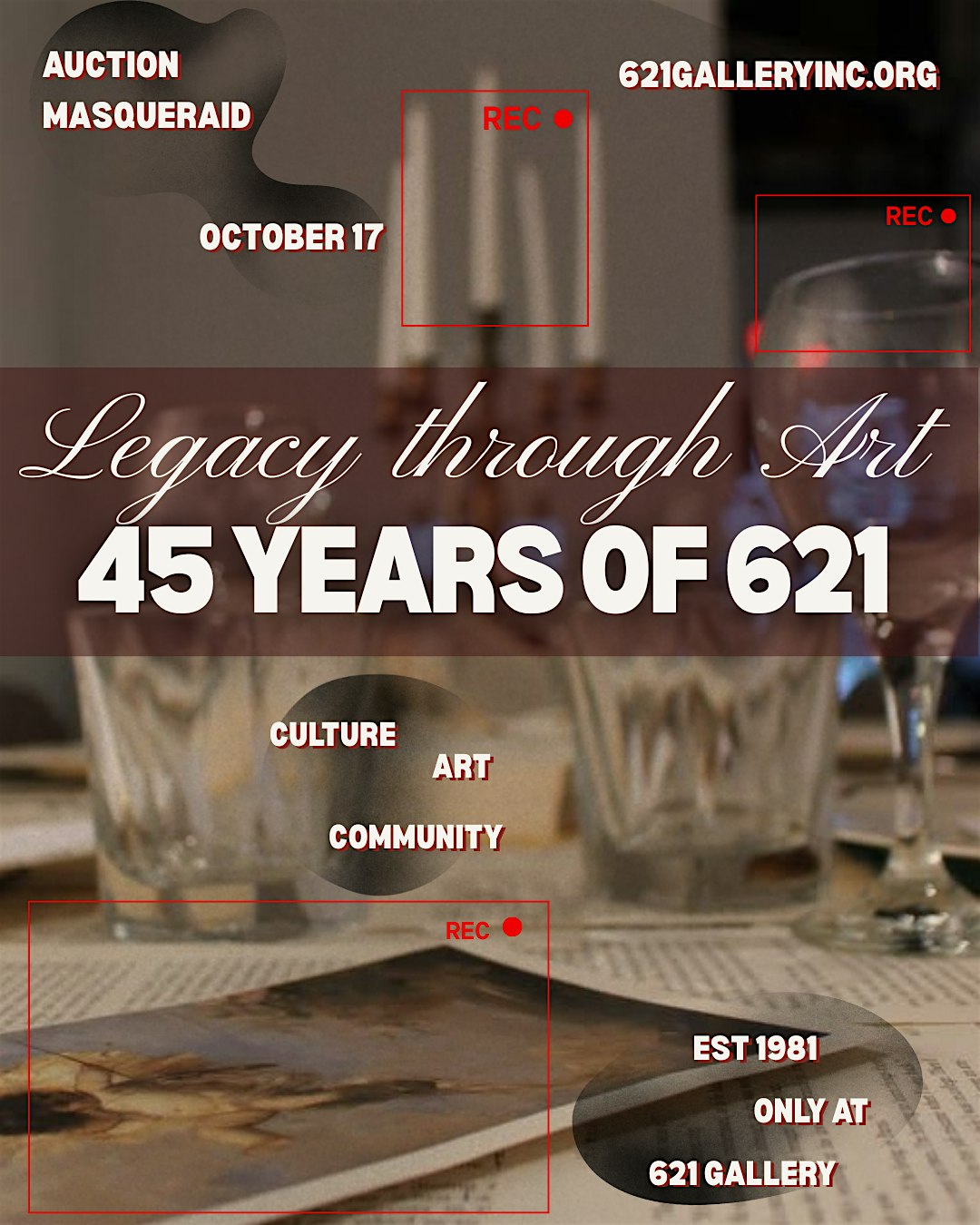 45 Years of 621: Fundraiser MasquerAID
