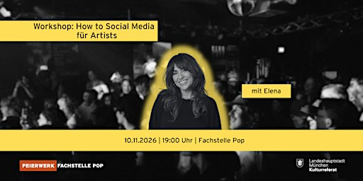 Workshop: How To Social Media für Artists