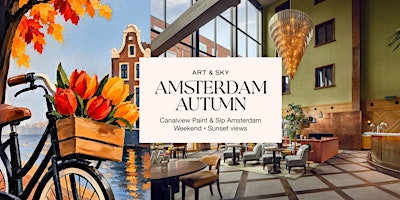 Friday Canalfront Painting: 3h00 workshop "Amsterdam autumn" Vessel