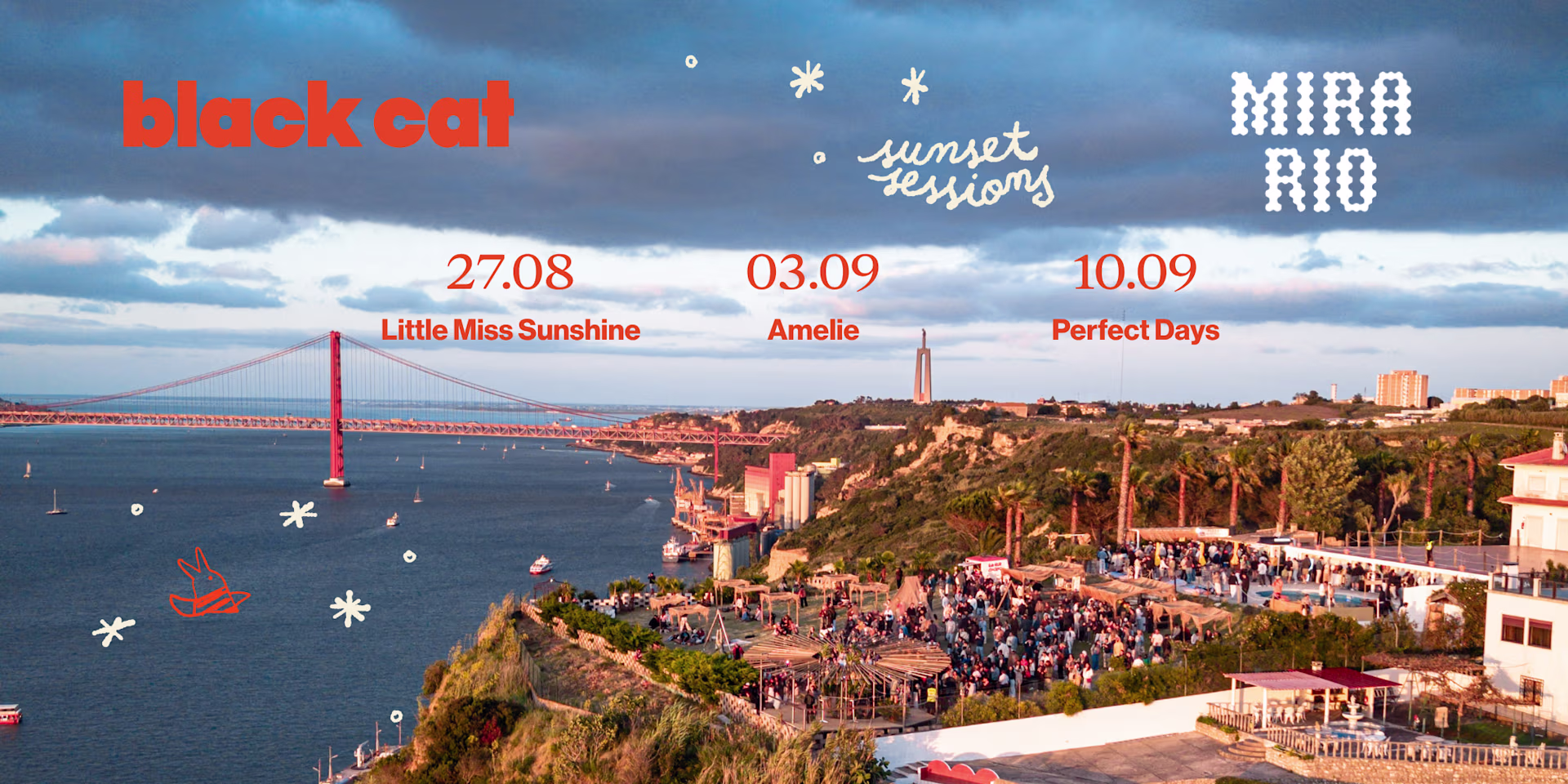 Black Cat Open-Air Cinema: Sunset Sessions - Amélie