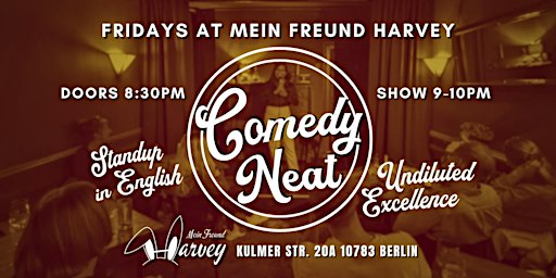Pimp My Jokes: Interactive Comedy in English Fridays at Mein Freund Harvey