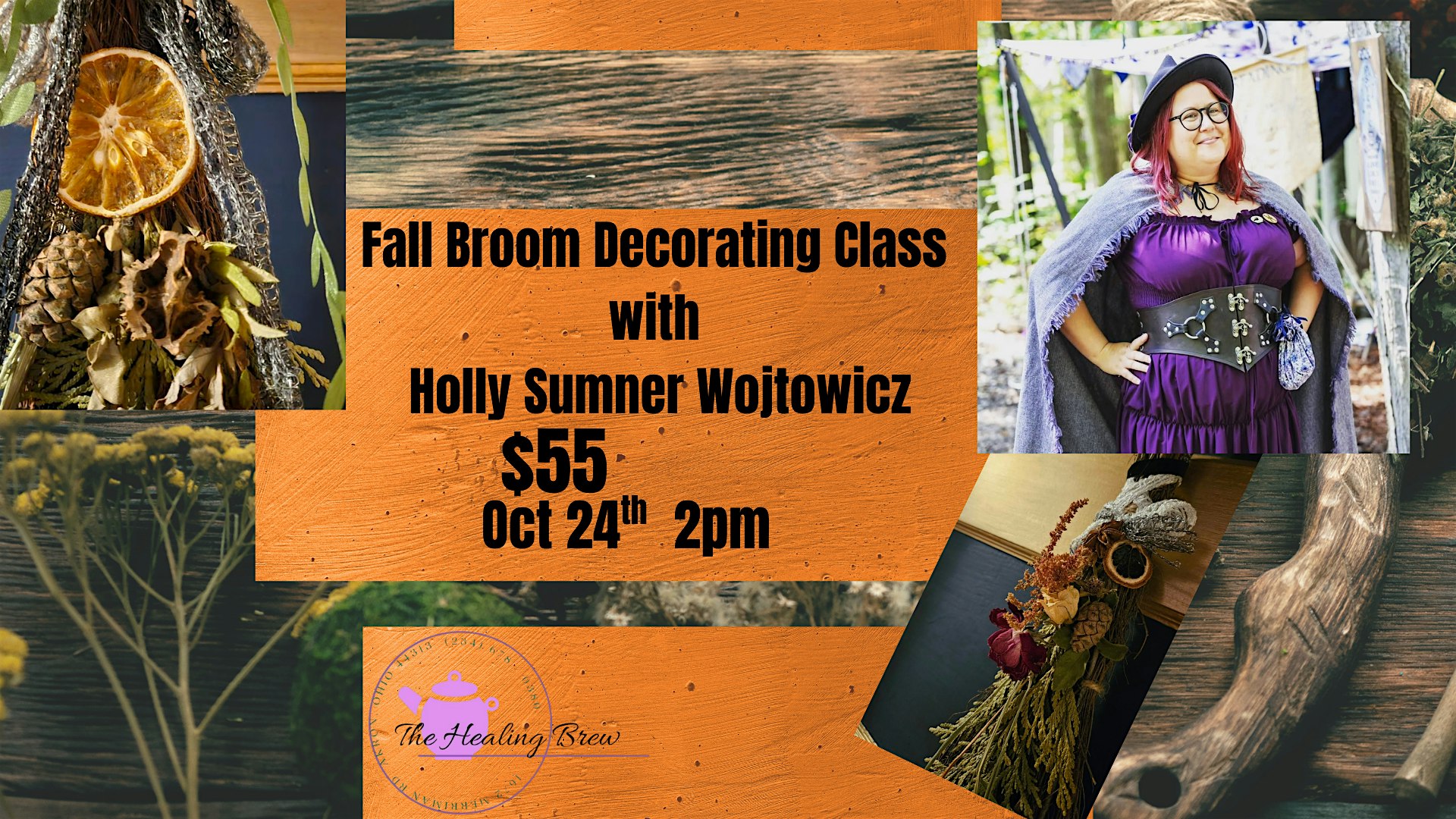 Holly’s Broom Decorating Class