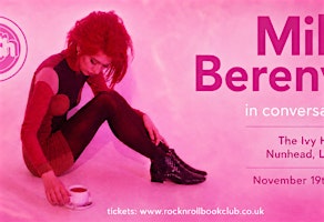 Miki Berenyi - Fingers Crossed - live in conversation