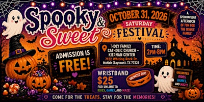 Spooky & Sweet October Festival