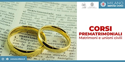 Corso prematrimoniale laico per matrimoni e unioni civili  - 5a edizione