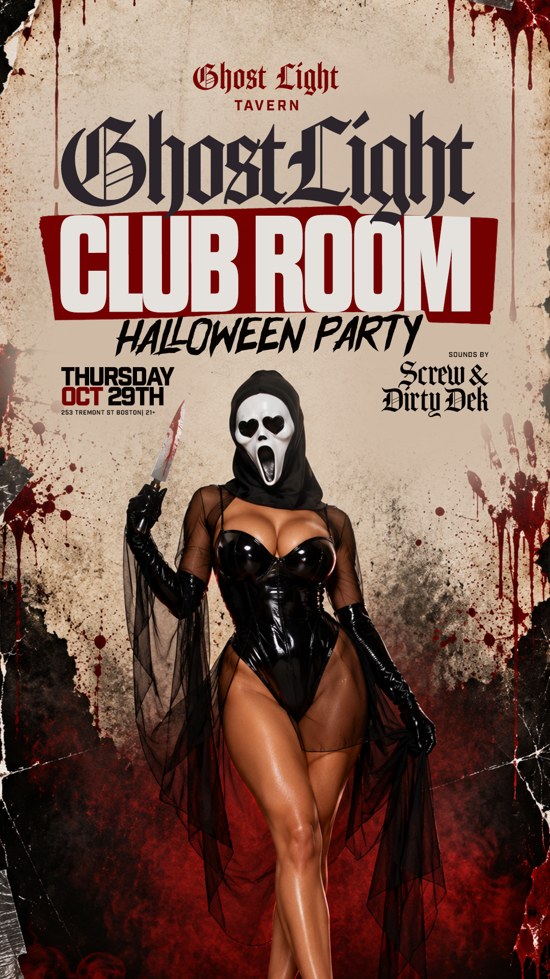 Halloween Eve Eve Party - Thursday, October 29th
