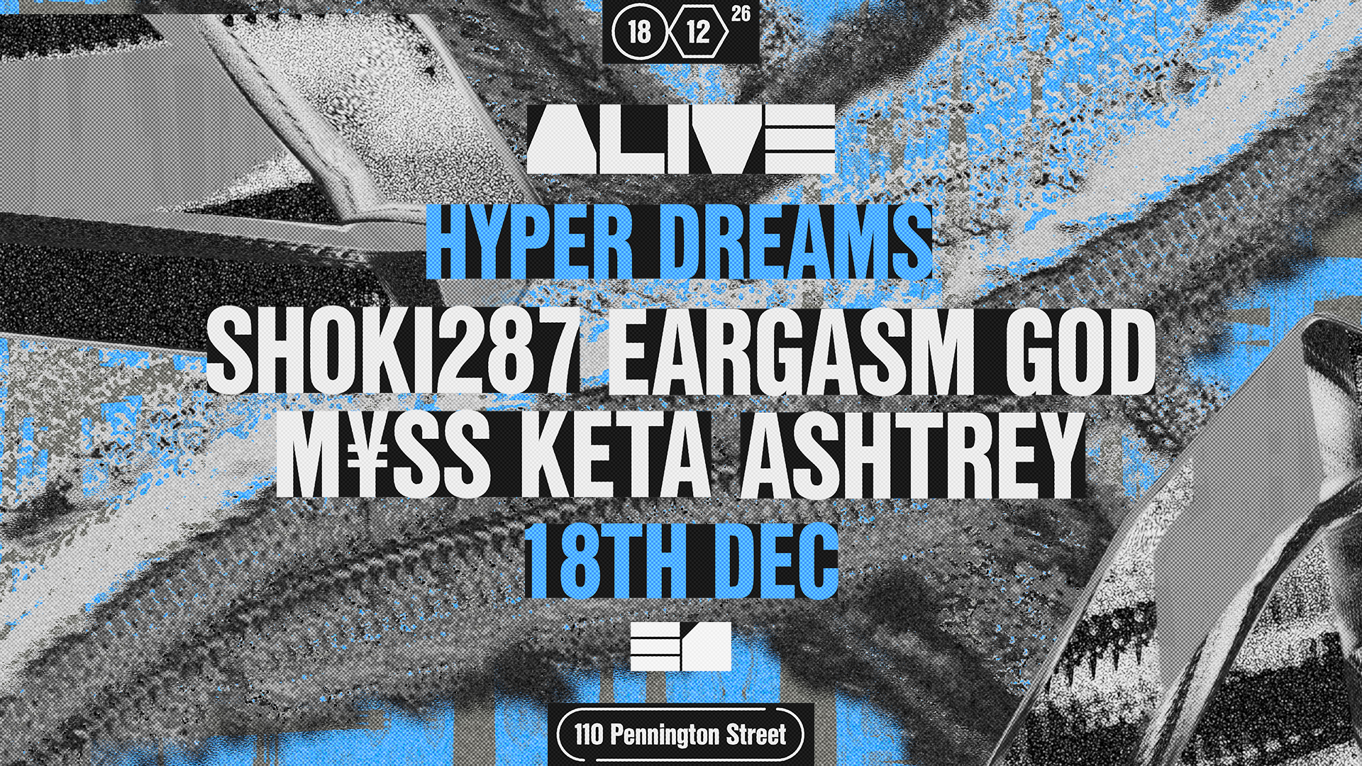 Hyper Dreams: SHOKI287, EARGASM GOD, M¥SS KETA, ASHTREY