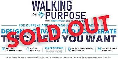 Walking in My Purpose 2026