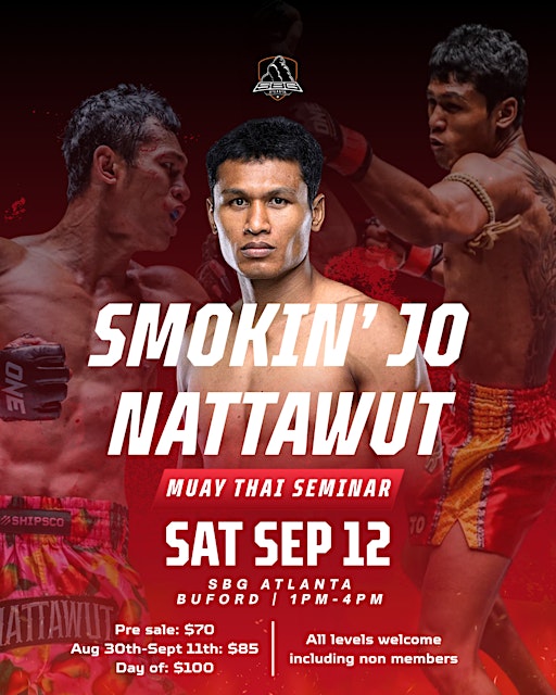 Jo Nattawut Muay Thai Seminar — SBG Atlanta (Buford)