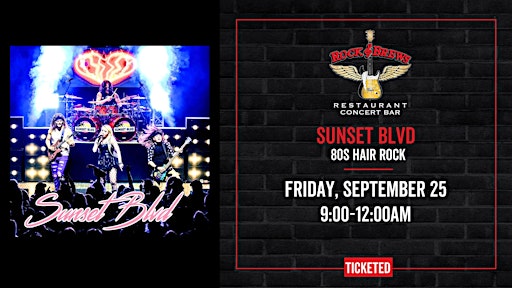 SUNSET BLVD @ Rock & Brews Royal Oak