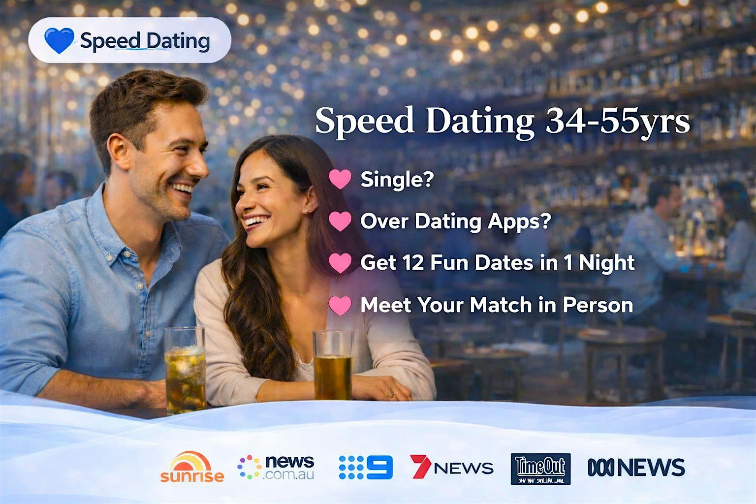 Melbourne Speed Dating Event 34–55years Singles Night | Speed Dating Social