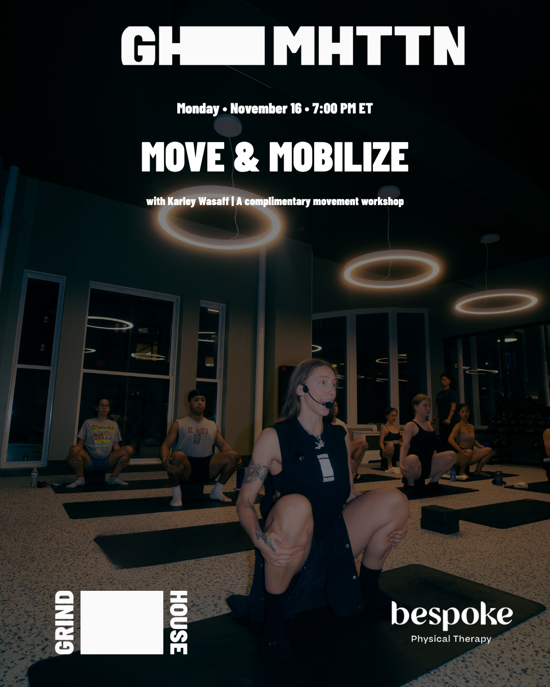 MOVE + MOBILIZE
community workshop
