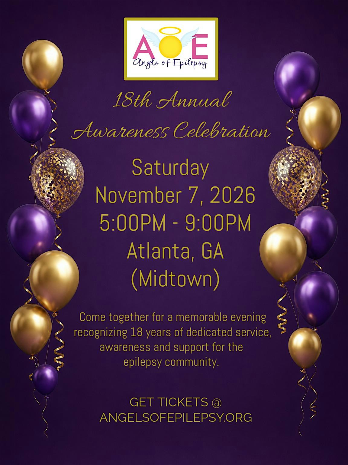 Angels of Epilepsy 18th Annual Awareness Celebration