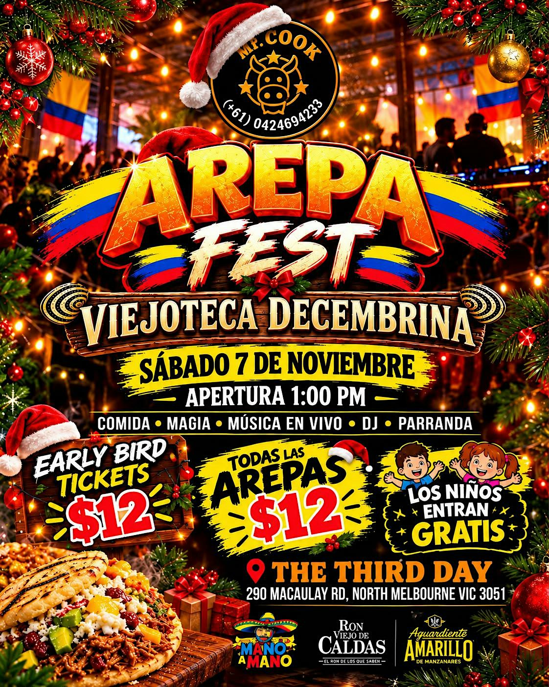 AREPATON DECEMBRINA NOV 2026