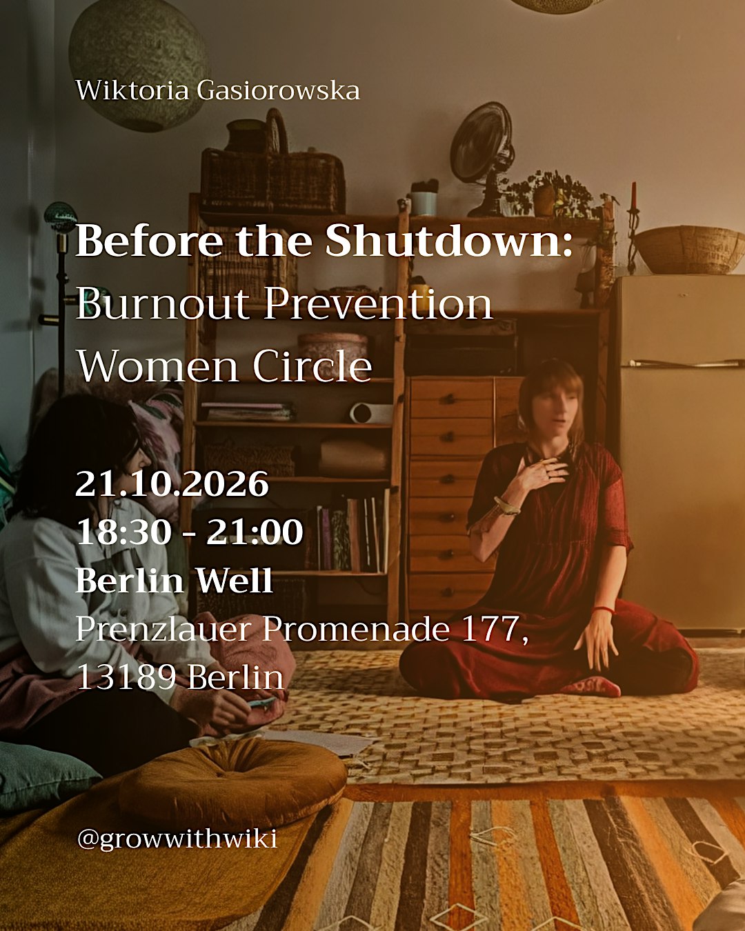 Before the Shutdown: Burnout Prevention Women Circle