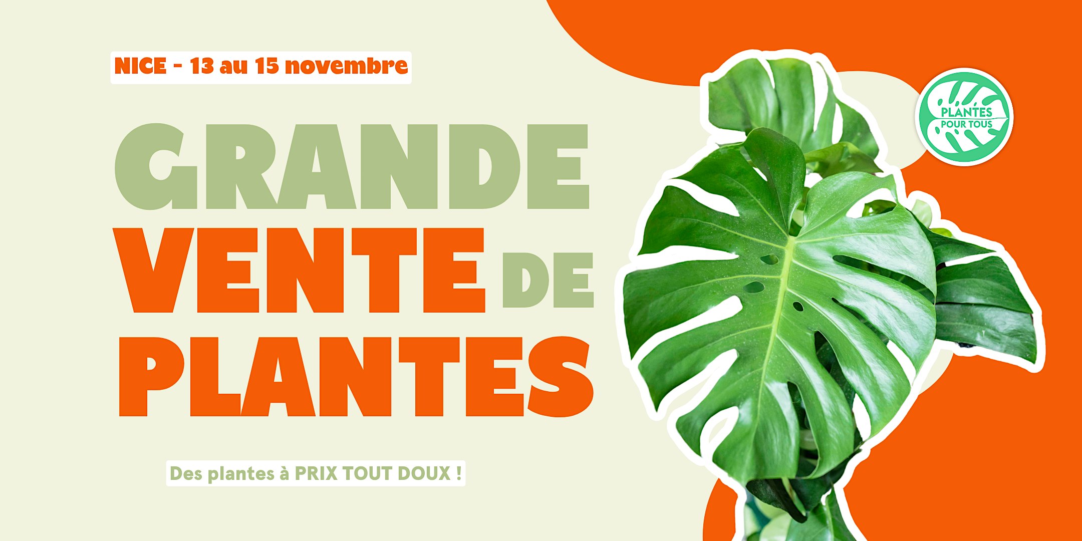 Grande Vente de Plantes Nice