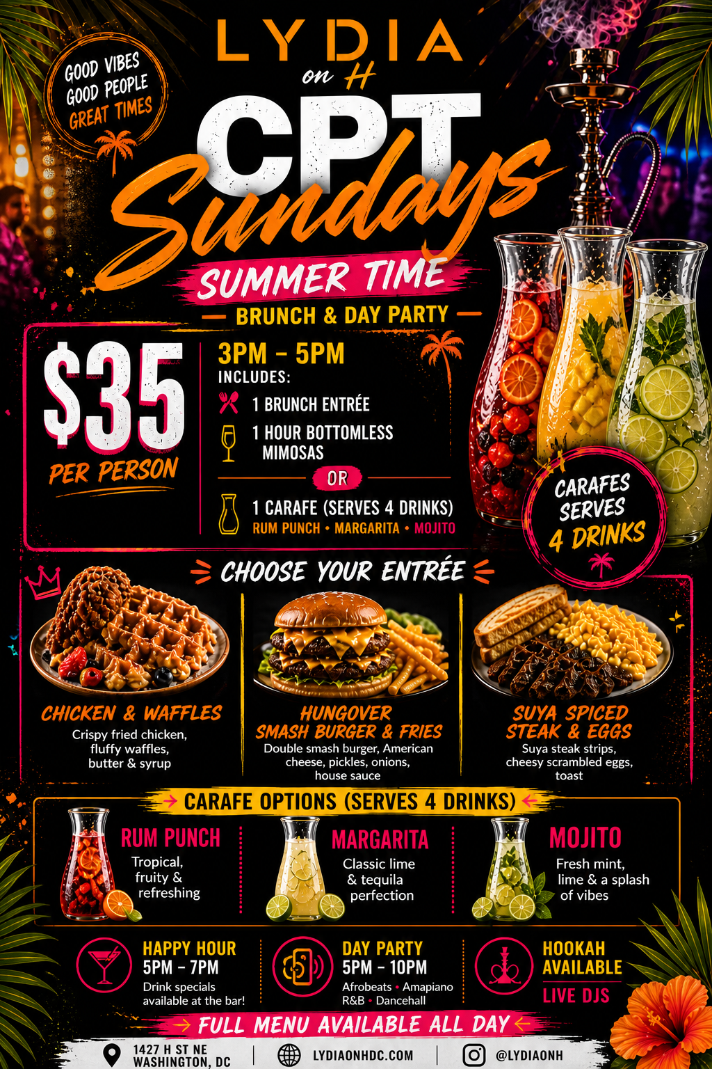 CPT  SUMMER  SUNDAY  brunch+dayparty